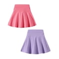 thumbnail image 1 of Faldas elásticas Fdqin plisadas con pantalones cortos para niñas de 13 a 14 años, 1 of 6