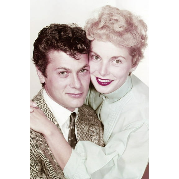 Tony Curtis and Janet Leigh studio pose 24x36 Poster