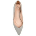 thumbnail image 5 of Journee Womens Goldie Pointed Toe Kitten Heel Pumps, 5 of 10