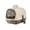 Gray, variant on Portable Cat Litter Box with Handle, Large Space Design, Fully Enclosed Front Entry & Litter Filter Pedal, Covered Kitty Toilet for Odor Control
