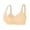 Beige, variant on Front Closure Bras for Women Seamless Wireless Push Up Bra Backless Seamless Bra Adjustable Comfort Support