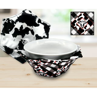 amousa Microwave Bowl Cozy Safe Hot Bowl Holder Heat Resistant Bowl Cozies  For Soup & Rice & Pasta Bowls