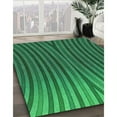 thumbnail image 2 of Ahgly Company Indoor Round Patterned Deep Emerald Green Area Rugs, 8' Round, 2 of 6