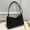 Black, variant on Shining Sequin Underarm Elegant Evening Sparkly Shoulder Bag Black New