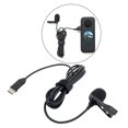 thumbnail image 2 of Mini Lavaliered styleed style Lapel Microphone タイプc Lapel Mic Interview for ONE X2, 2 of 6