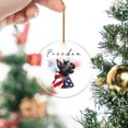 thumbnail image 2 of Freedom Scottish Terrier on Independence Day 4th of July Acrylic Round Ornament Scottie Dog Lover Gifts Home Tree Decor - 01005, 2 of 4