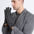 thumbnail image 5 of Guantes Pantalla táctil Guantes para correr Guantes de invierno Forro para correr Ciclismo Trabajar Senderismo Conducir Negro, 5 of 5