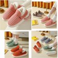 thumbnail image 3 of Hadanceo Sunshine Cloud Slippers, Cozy Indoor Outdoor Comfort Footwear with Warm Fuzzy Lining,  Plush House Slippers with Non-Slip Sole for Women and Men, 3 of 8