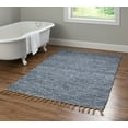 thumbnail image 3 of Linon Home DÃ©cor Verginia Berber Area Rug Collection, Denim Blue and Denim Blue, 7.83' x 10.3', 3 of 4