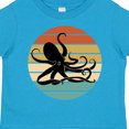 thumbnail image 4 of Inktastic Octopus Vintage Sunset Boys or Girls Toddler T-Shirt, 4 of 5