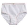 thumbnail image 3 of Sportoli Kids Tagless Panties Girls and Toddlers Underwear Ultra Soft 100% Cotton Pack of 5 Classic White and Assorted Colors Panties, 3 of 4