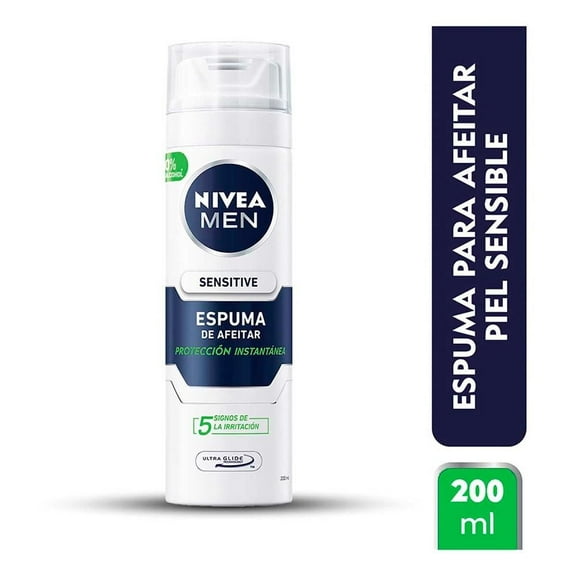 Espuma de afeitar NIVEA MEN sensitive 200 ml