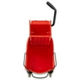 thumbnail image 4 of Dryser Commercial Mop Bucket with Side Press Wringer, 26 Quart, Red, 4 of 8