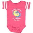 thumbnail image 3 of Inktastic My Mimi Loves Me to the Moon and Back Boys or Girls Baby Bodysuit, 3 of 5