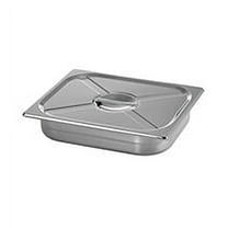 Tramontina 4.5-Quart Stainless Steel Food Pan with Lid, Professional-Grade, Elegant Serving, Events or Parties