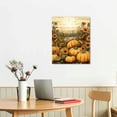 thumbnail image 2 of Nawypu Canvas Wall Art Decor, Thanksgiving Gather Here with Grateful Hearts It's Fall Y'all Pumpkin Plaid Framed Paintings Print on Canvas Artwork for Bedroom Living Room Home Office Decoration, 2 of 4