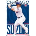 thumbnail image 4 of MLB Chicago Cubs - Seiya Suzuki 23 Wall Poster with Push Pins, 14.725" x 22.375", 4 of 6