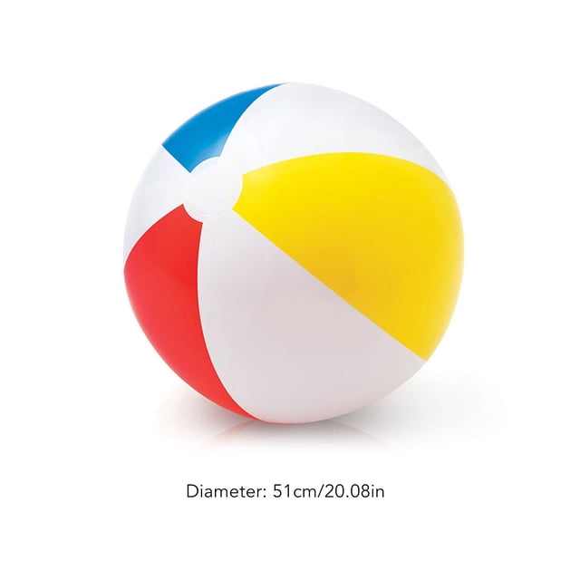 Pelota De Piscina, Pelota De Playa De Plástico Impermeable De 51 Cm, No Venenosa Para Decoraciones De Fiesta