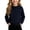 Navy, variant on Kukoosong Girls Crew Neck Cable Knit Sweater, Fall Winter Long Sleeve Raglan Pullover Jumper, Soft Thick Knit Tops for Kids Thanksgiving Casual Daily Layering Outfits
