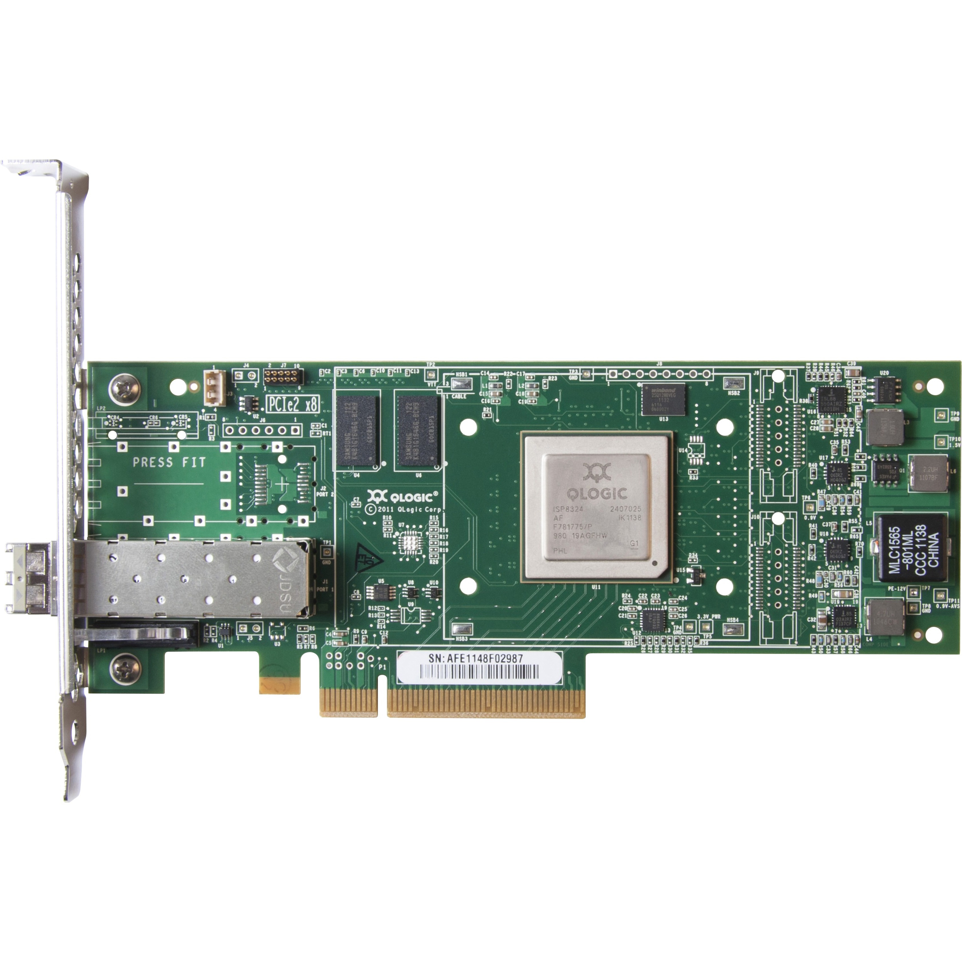 HPE QW971A StoreFabric SN1000Q 16Gb PCIe Host Bus Adapter - image 2 of 2