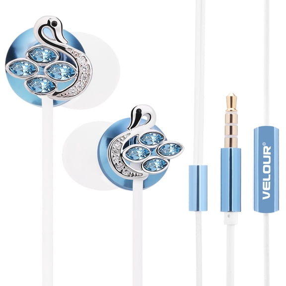 Earbuds for Apple iPhone 6 iPhone 6S, 3.5MM Earphones Jack with Microphone, in-Ear Studs Noise Cancelling Headsets for iPhone 6/6s/6s Plus, iPod, Galaxy, Android Phones