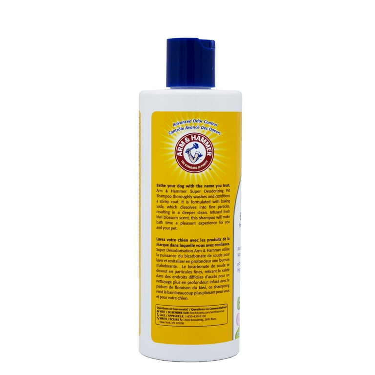 Arm and hammer top super deodorizing dog shampoo