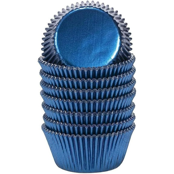 100Pcs/200Pcs/300Pcs Foil Cupcake Liners Standard Muffin Baking Cups