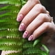 thumbnail image 5 of Juego de 3 placas para estampar uñas con diseño de plantas, estampado de uñas de acero inoxidable con imágenes de flores y hojas., 5 of 7