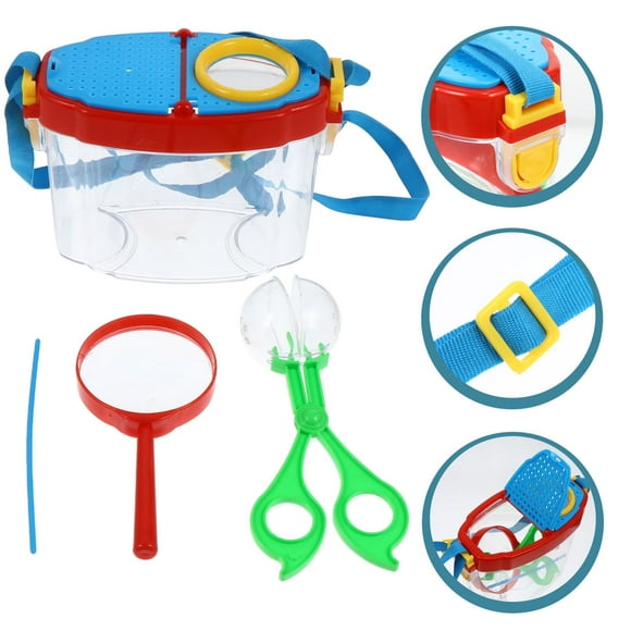 Bug Kidscatcher Kit Box Observation Critter Catching Insect Outdoorscience Collection Vacuum House Keeper Toys Cage