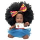 thumbnail image 2 of Orijin Bees Fro Love Baby Bee Doll - Las cosas favoritas de Oprah Muñeca afroamericana Muñeca negra Muñeca latina Muñeca afro Muñeca bebé Muñeca de pelo rizado Muñeca bebé Muñeca africana Regalo de cu, 2 of 5
