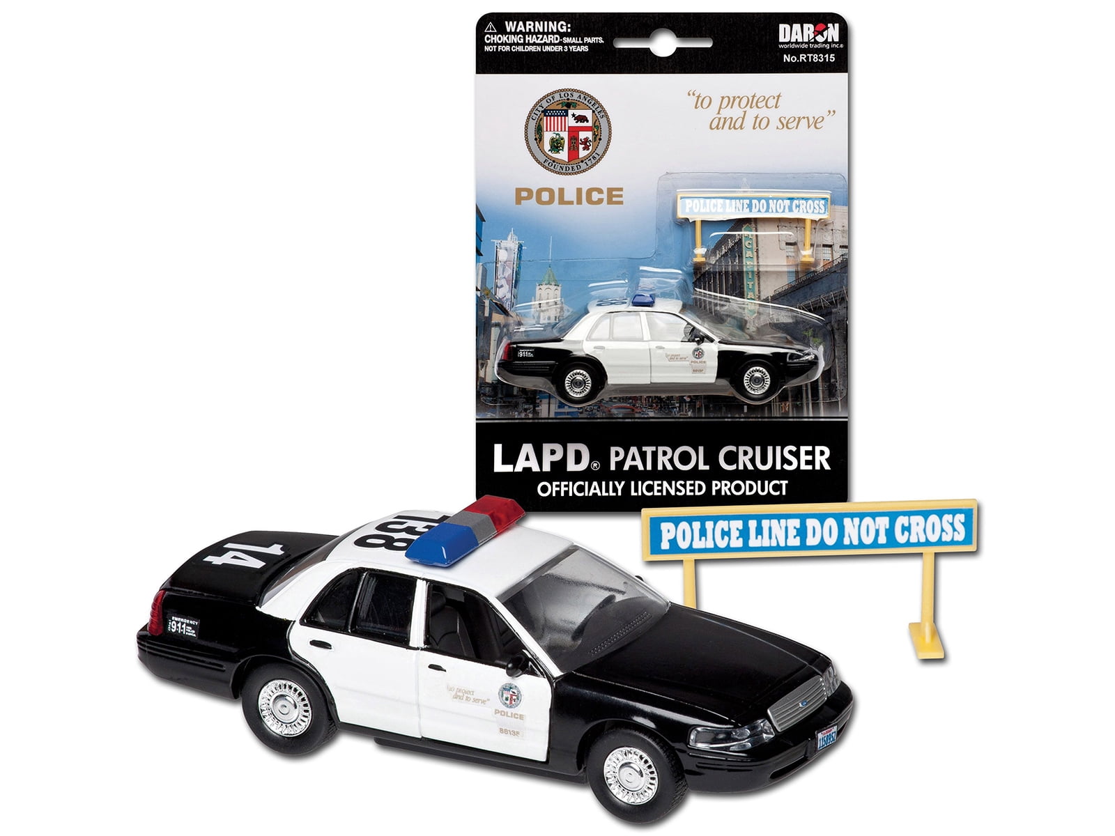 Lapd Crown Vic Police Car 1/43 - Walmart.com