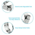 thumbnail image 3 of 20 Pcs 10-16mm Hose Clamp Stainless Steel Hose Clamp Adjustable Worm Gear Hose Clamp, Metal Fuel Line Pipe Clamp for Plumbing, Automotive And Mechanical Application, 3 of 6