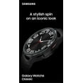 thumbnail image 5 of Samsung Galaxy Watch6 Classic Smart Watch, 47mm, Large, Cellular, Silver, 5 of 12