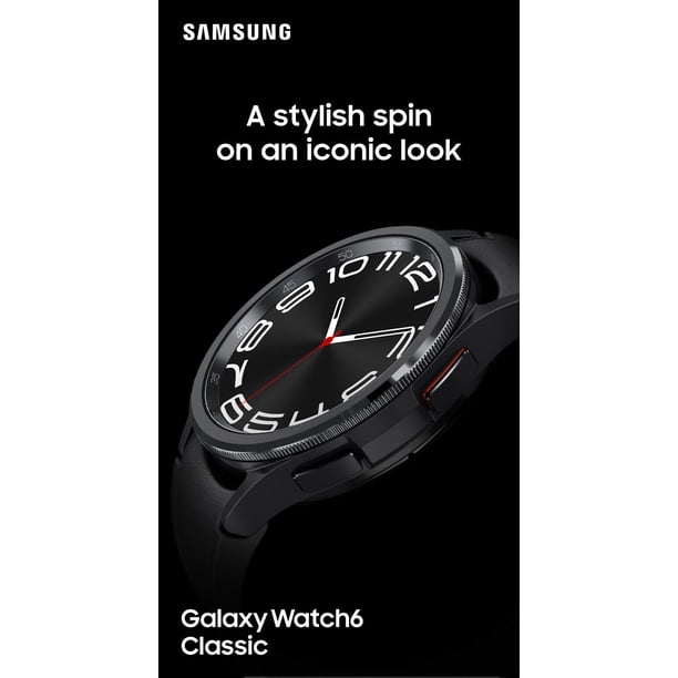 Galaxy Watch6 Classic 47mm - Smart fitness gear for retail 