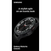 Samsung Galaxy Watch6 Classic 47mm Bluetooth and Wifi Smart Watch, Black