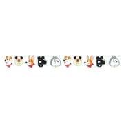 Party Central Set of 6 Multicolored Bunny Party Banner 75.6"