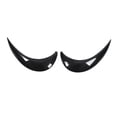 thumbnail image 2 of Headlight Eyebrow, Streamlined Design Carbon Fiber Color Headlamp Eyelid  For Cars, 2 of 8
