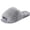 Slippers - Gray, variant on Womens Slippers Open Toe Fluffy Slide Sandals House Shoes Fall Winter Fashion Warm Faux Fur Flat Slip On Footwear for Gift