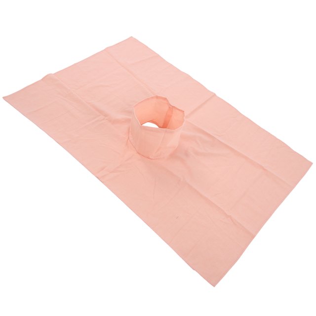 Housse de Table de Massage en Coton avec Trou pour le Visage 70 X 100cm