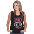 thumbnail image 5 of Detect Early Save Later Support Tank Top Tee Shirt Women Brisco Brands X, 5 of 6