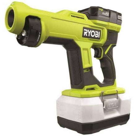 Ryobi ONE+ 18V Cordless Handheld Electrostatic Sprayer Kit with (1) 2.0 Ah Battery and Charger PSP02K