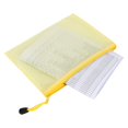 thumbnail image 2 of 12pcs A5 Plastic Zipper Bags for File Storage Protective with Waterproof and Durable PVC, Easy Document Classification, 2 of 4