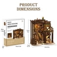thumbnail image 6 of MOJINO Miniature House Kit Dreamy Study DIY, Birthday Gifts for Adults, DIY Miniature House Kit, Mini House Kit for Beginners, Ideal Gifts for Birthday and Christmas, 6 of 6