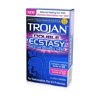 Trojan Double Ecstasy Lubricated Condoms, 10 Count (Pack of 10)