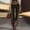 A2 Black, variant on Leggings for Women Daily Casual Pants Solid Color Vintage Country Concert Cowgirl Outfits Western Fringe Skinny Pants Flare Pants Trendy Western Cowgirl Fringe Suede Pants A1 Brown S