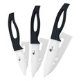 thumbnail image 1 of Ceramic Knife Set for Kitchen Sharp Slicing Knives 5-inch 4-inch 3-inch Fruit Paring Knives Sets Sharp Slicing Knives with Sheaths Covers Household Cutter Tools, 1 of 6