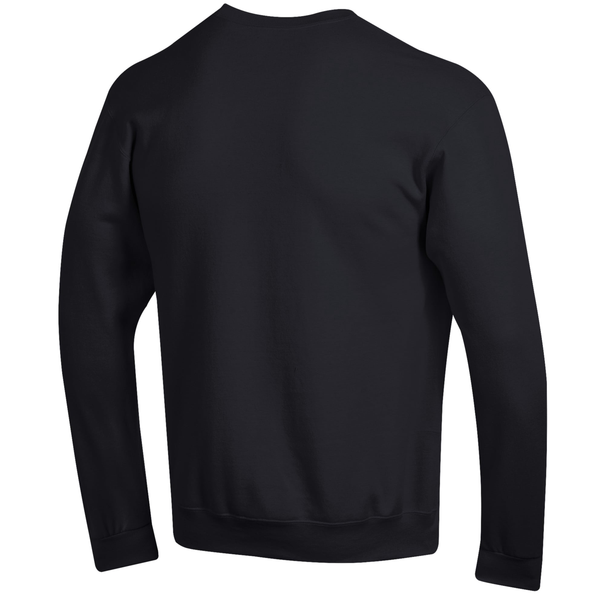 Men's Champion  Black Oregon Ducks Track & Field Stack Powerblend Pullover Sweatshirt