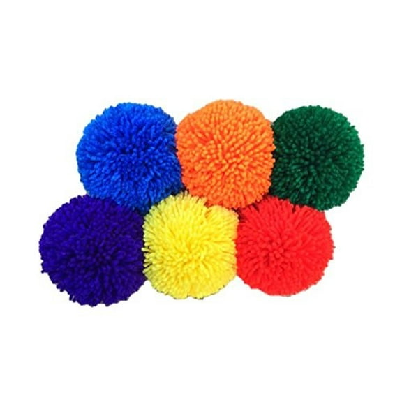 6-Pack Soft Fleece Balls: Large 5"