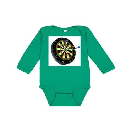 

Inktastic Dart Board Gift Baby Boy or Baby Girl Long Sleeve Bodysuit