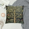 thumbnail image 2 of COMIO  Colorful William Morris Tree of Life Floral Vintage Art Pillowcase Home Sofa Decorative Square Throw Pillow Case Decor Cushion Covers Printed, 2 of 5